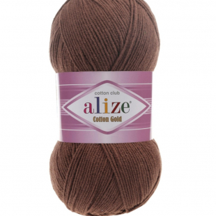 Коттон голд 493 коричневый