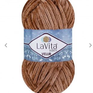 Велюр 7120 коричневый