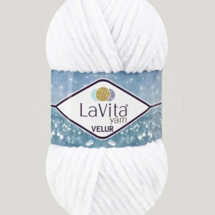 Велюр 1002 белый